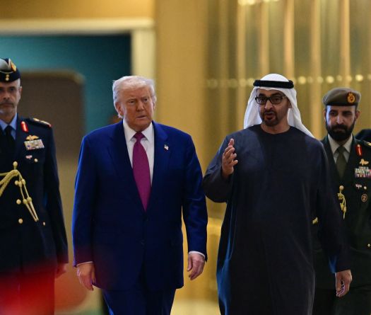 Trump Lands in Abu Dhabi on Last Leg of Gulf Tour
