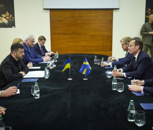 Sweden Commits Long-Term Support to Ukraine With $8.6 Billion Aid Plan
