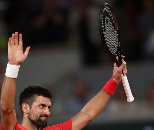 Djokovic and Sinner Flex Muscles to Reach French Open Last 16