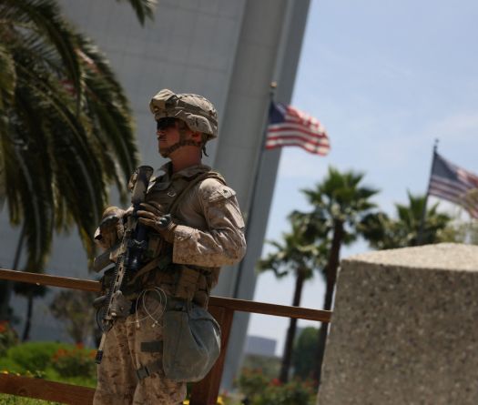 Marines Deploy in Los Angeles Ahead of Mass Anti-Trump Protests