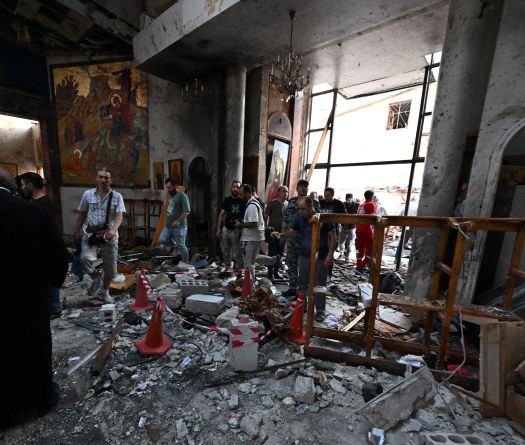 Syria Announces Arrests over Damascus Church Attack