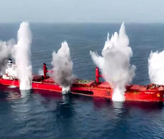 Four More Sailors Rescued After Houthi Attack on Red Sea Ship
