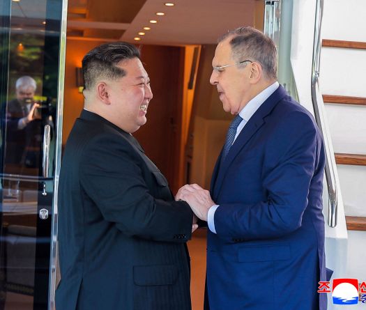 N.korea’s Kim Offers Russia Full Support on Ukraine in Lavrov Talks
