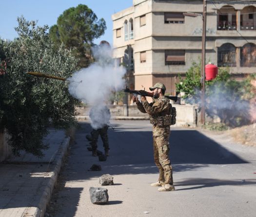 Israel Military Hit Entrance of Syrian Military HQ in Damascus Amid Continued Sweida Violence 