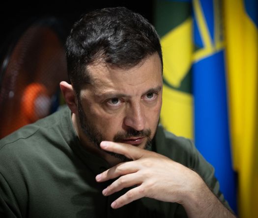 Zelensky Says Spoke with Trump after US Envoy's Moscow Visit