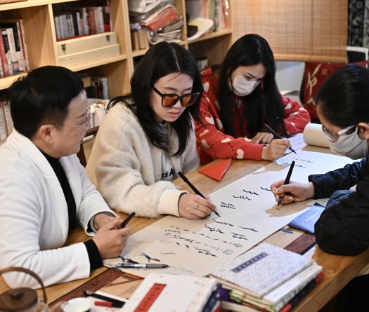 China’s Gen Z Women Embrace Centuries-Old Script