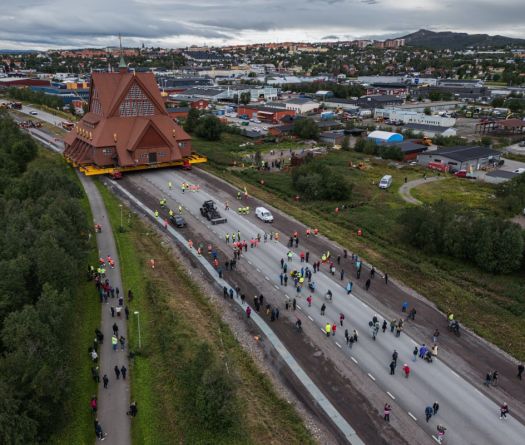 Sweden Moves Iconic Arctic Church Amid Mine Expansion