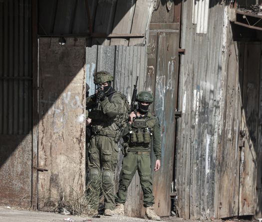 Israel Army Launches Operation in West Bank's Nablus