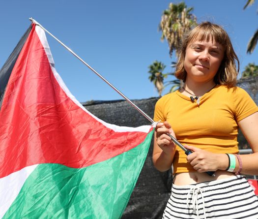 Aid Flotilla with Greta Thunberg Sets Sail for Gaza