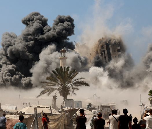 Israel Launches Ground Assault on Gaza City
