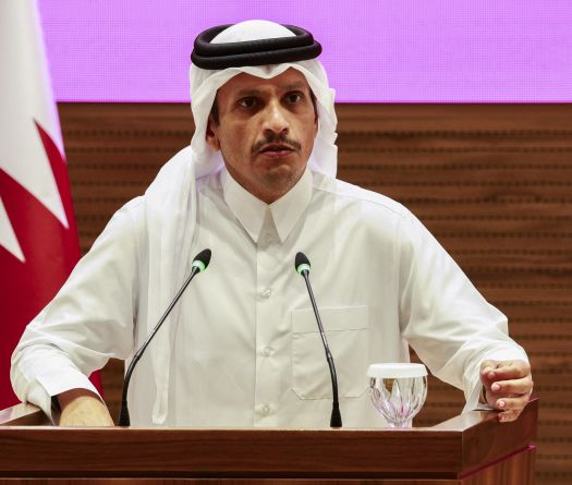 Qatar PM urges world to 'stop using double standards' and punish Israel