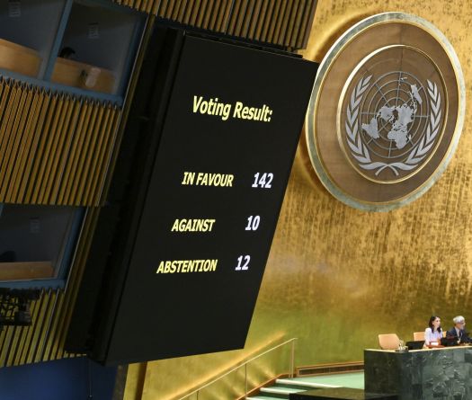 UN Revives Two-State Solution by Excluding Hamas, “Which Must be Disarmed”