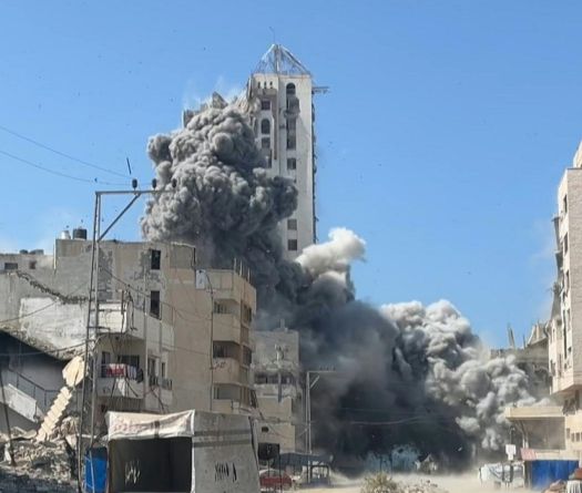 Heavy Bombing in Gaza City After Rubio Backs Israel