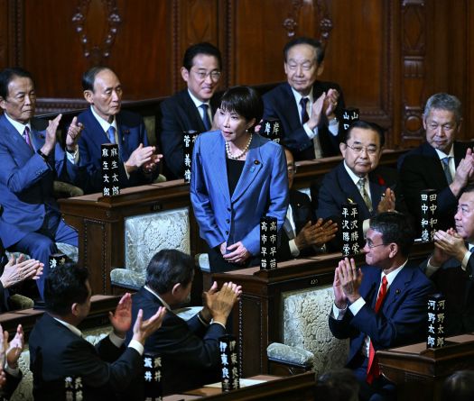 China Hawk Takaichi Named Japan's First Woman PM