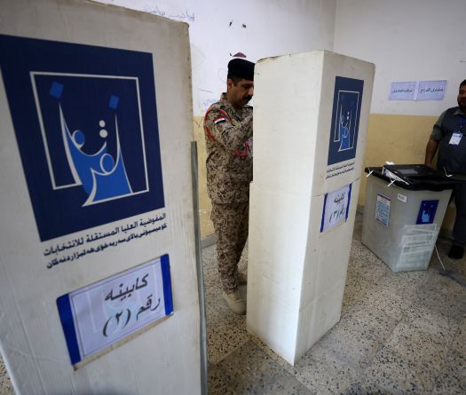 Iraqis Vote in General Election in Rare Moment of Calm