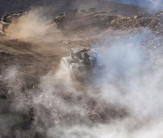 Israeli Army Fortifying Positions in South Lebanon