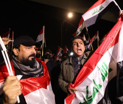 Iraqi Protesters Attempt to Storm Baghdad’s Green Zone