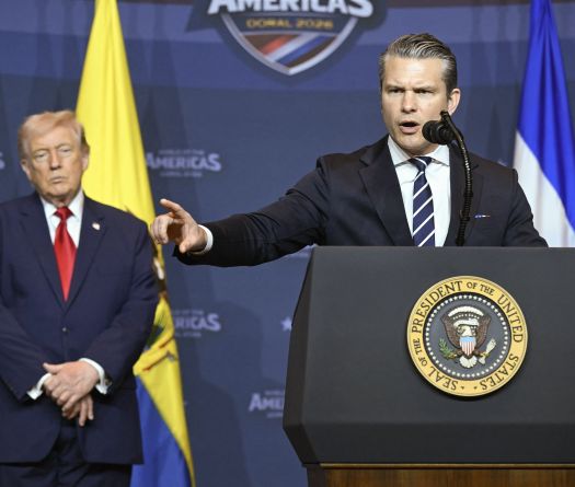 Pentagon Chief Says U.S. Intensifying Strikes on Iran