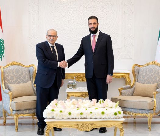 Lebanese PM Pushes Border Crackdown and Security Coordination During Damascus Visit