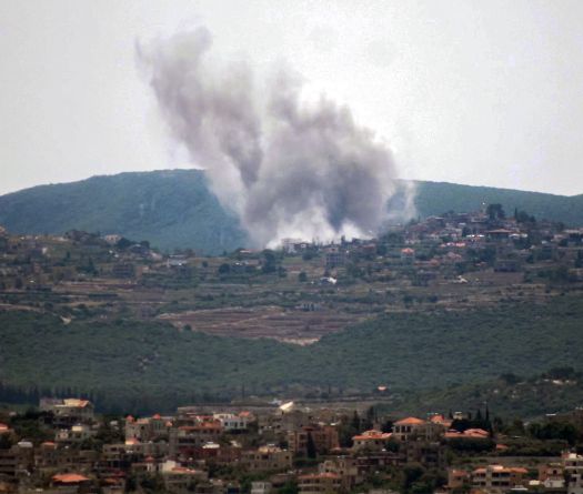 Israeli Strikes Hit Lebanon’s Bekaa Valley and South Lebanon