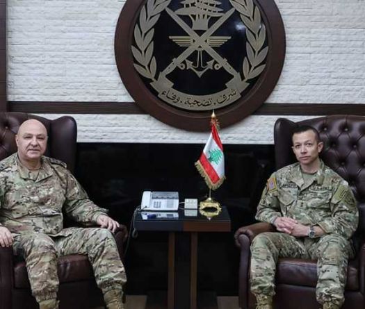 Joseph Aoun Meets with Head of Quint Supervisory Committee