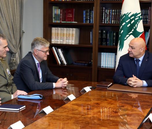 Aoun Reaffirms Lebanon’s Support for UNIFIL to UN’s Lacroix
