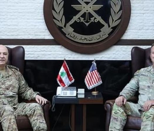 Aoun and Kurilla Discuss US Support for Lebanese Army and Ceasefire Implementation