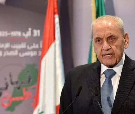 Berri Reiterates Call for Dialogue, Defense Strategy