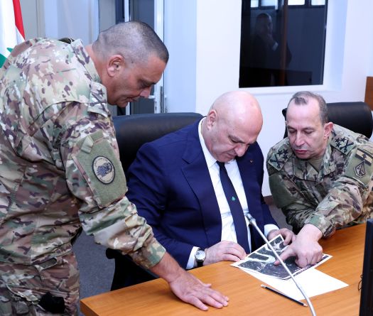 President Aoun Honors the Army in South Lebanon on the Eve of Independence Day