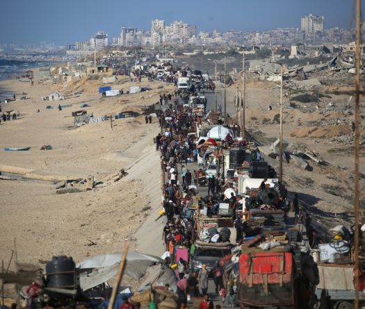 Israel to Open New Route for Gazans Fleeing Besieged City