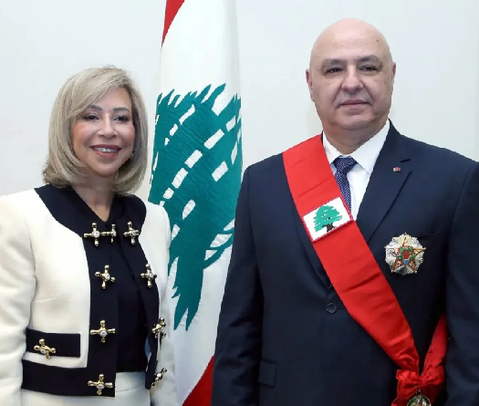 President Aoun and First Lady Head to New York