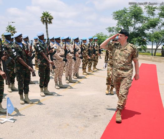 LAF Commander Reaffirms Coordination with UNIFIL 