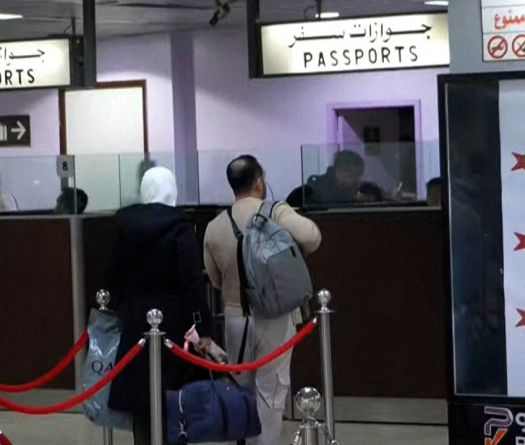 International Flights Resume at Damascus Airport