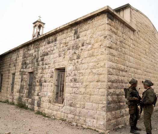 IDF Unveils Hezbollah Tunnel Built Beneath South Lebanon Church