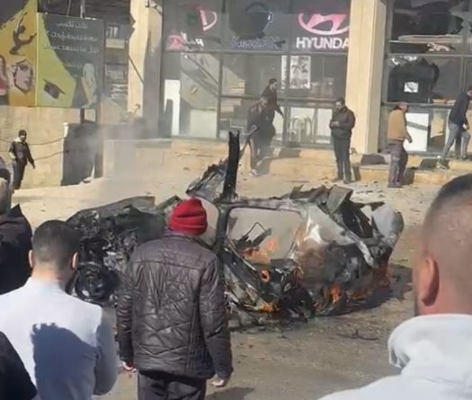 Israel Strikes Palestinian Camp and Southern Beirut Suburbs