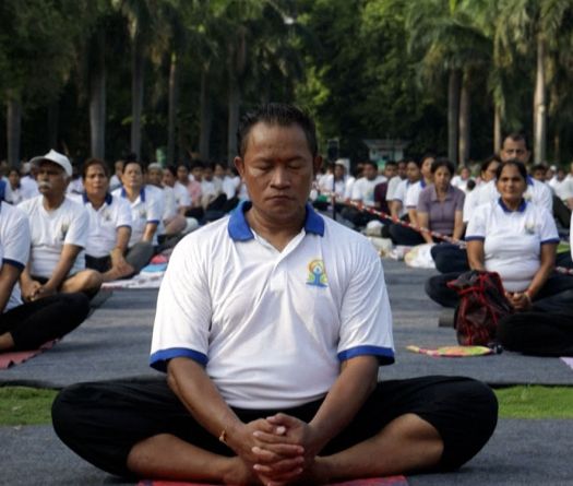 Stretching Across India: Vibrant Celebrations Mark International Yoga Day