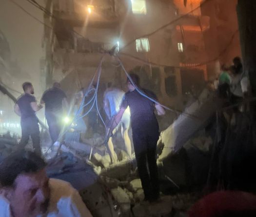 22 Killed and 117 Injured in Israeli Double Raid on Beirut