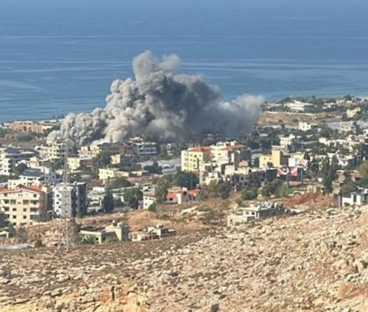 Israeli Shelling Targets Southern Lebanon, Jiyeh, and the Beqaa