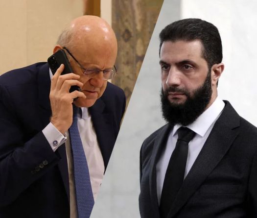 Mikati Makes First Contact With Syria's New Ruler