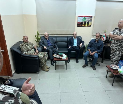 Lebanese Officials Inspect Northern Borders Ahead of Displaced Syrians’ Return