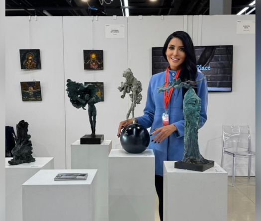 Nicole Sarkis Exhibits at the Florence Biennale 2025