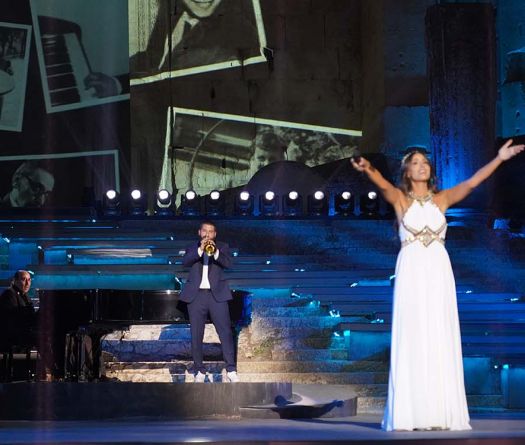 Oussama Rahbani and Hiba Tawaji Ignite Baalbeck