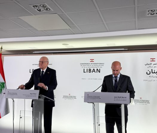 Lebanon Aid Conference in Paris raised $800 million for humanitarian aid