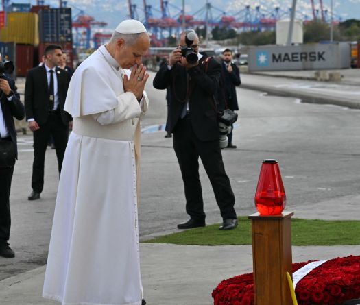 Pope Leo Meets Families of Beirut Port Blast Victims