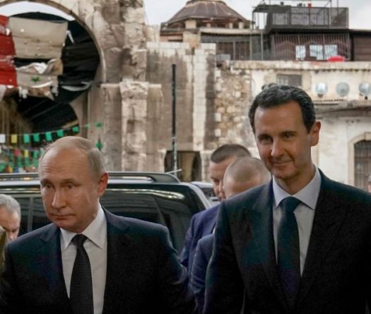 Trump Claims Assad Fled Syria After Losing Russian Support