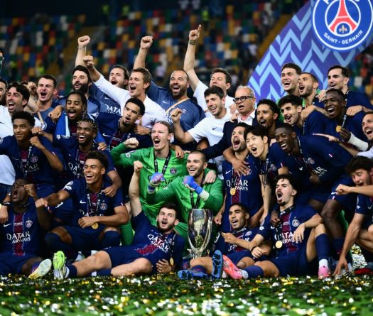 PSG Beat Tottenham on Penalties to win UEFA Super Cup After Late Comeback