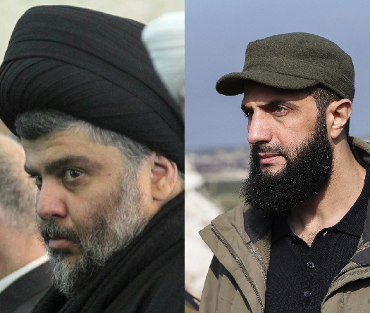 Iraqi Cleric Sadr, Rebel Leader Jolani Call for Iraq's Non-Intervention in Syria