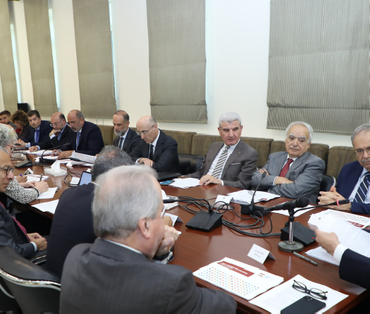 Grand Serail Hosts High-Level Meeting on Lebanon Recovery Fund