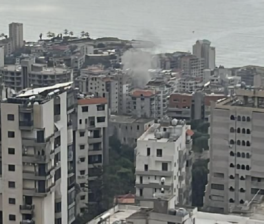 Shrapnel Falls in Predominantly-Christian Areas North of Beirut
