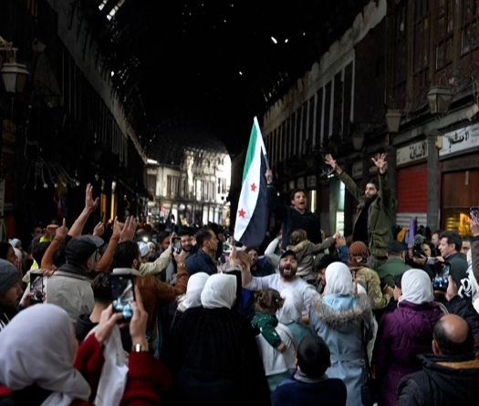 Syrians Flock to Damascus Old City After Rebel Takeover